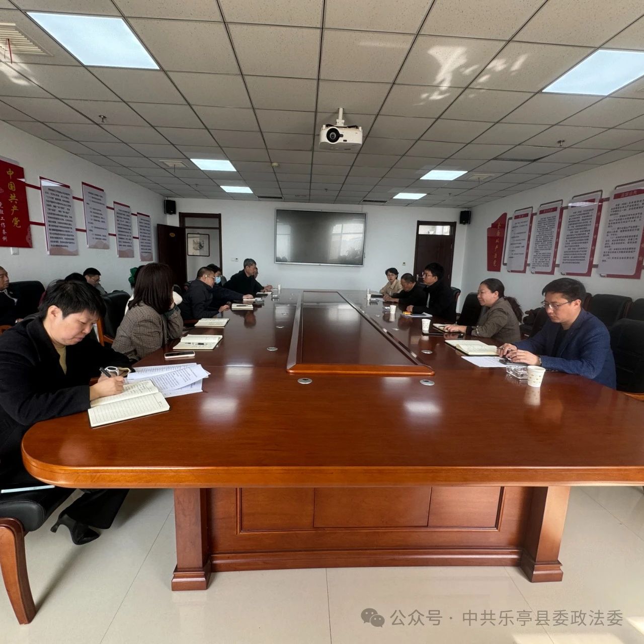 县委政法委赴政法各部门开展重点工作督导暨纪律作风巡查