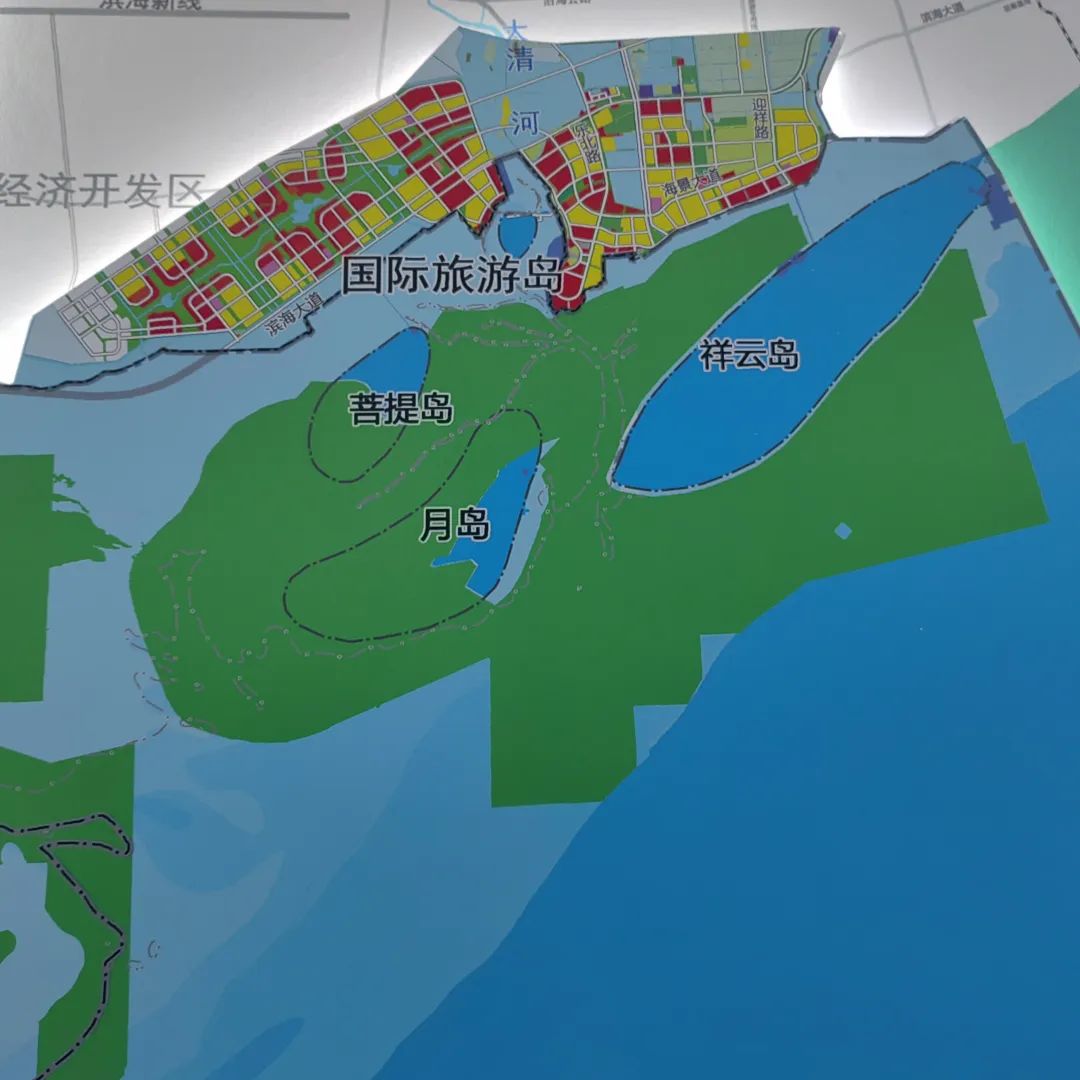 唐山国际旅游岛规划图，什么时候能实现？